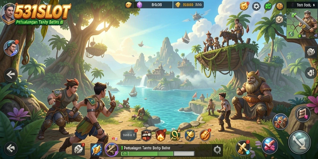 Tampilan gameplay menakjubkan dari 531SLOT dengan desain dunia terbuka.