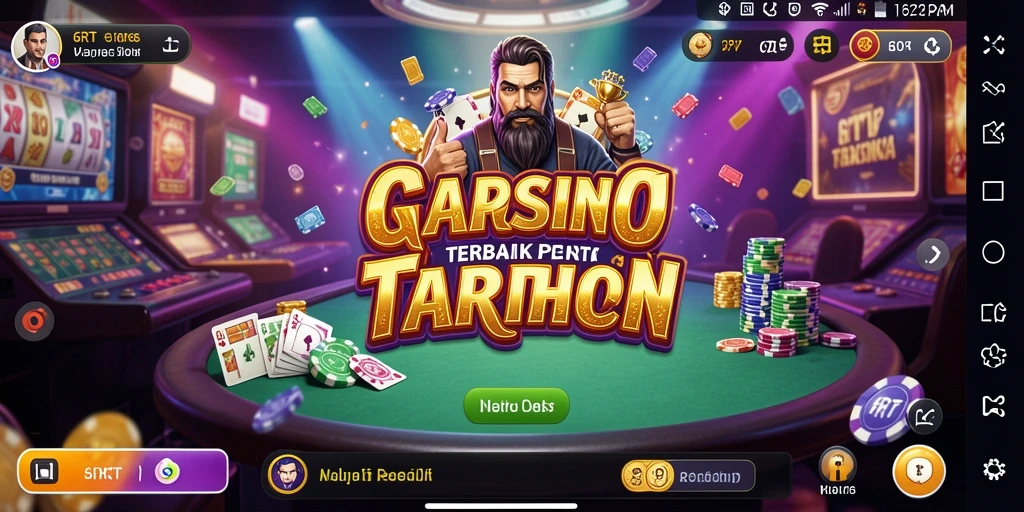 Tampilan gameplay Kasino yang seru dan interaktif.