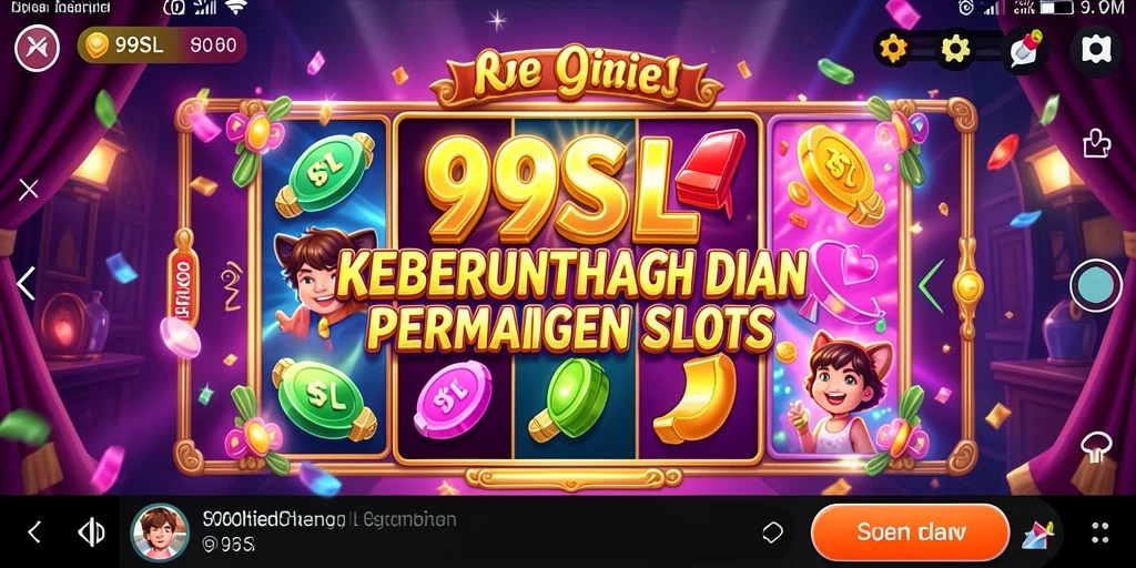 Screenshot gameplay menarik permainan Slot 99SL.