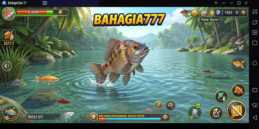 Tangkapan ikan besar dalam gameplay BAHAGIA777 yang menarik.
