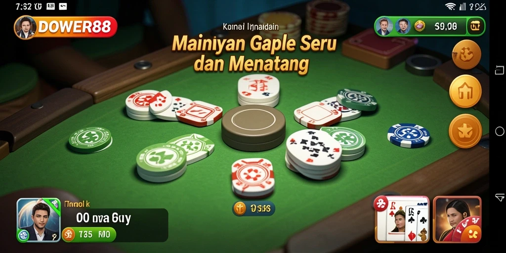 Tampilan gameplay DOWER88 yang seru dan penuh tantangan.