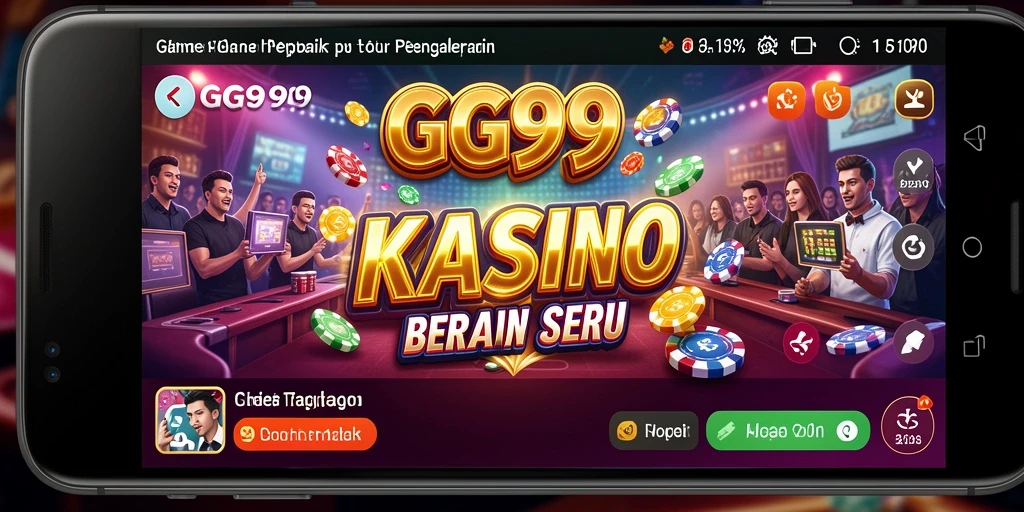Tangkapan layar gameplay yang mendebarkan dari aplikasi Kasino GG99.