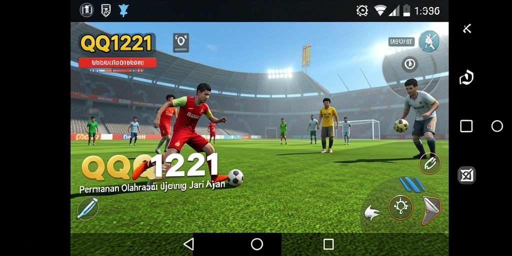 Tampilan gameplay QQ1221 yang dinamis dan menarik.