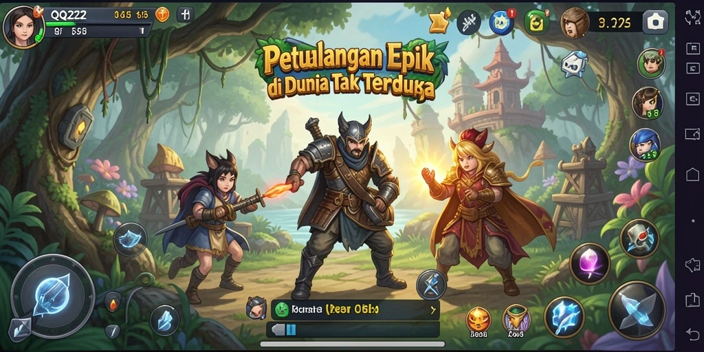 Gameplay seru dan menantang di QQ222.