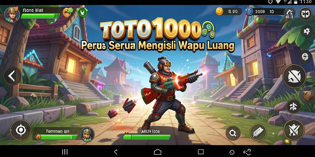 Tampilan gameplay seru dan menarik dari TOTO1000.