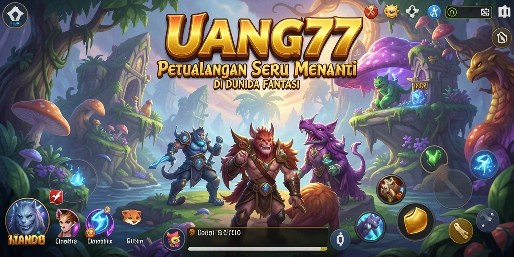 Tangkapan layar gameplay UANG77 yang penuh aksi dan petualangan.